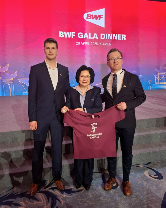 BWF jauna prezidente